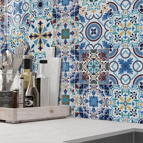 Ocean style: the artistic charm of tile stickers