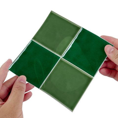 Lilles Green Simple Peel & Stick Application, Safe Materials, Easy to Remove Provence Wall Stickers