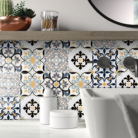 Fresh and elegant: the fashionable aesthetics of tile stickers