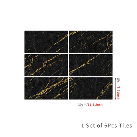 Peel and Stick Stone Tile Stickers for Custom Kitchen Backsplash and Bathroom Wall