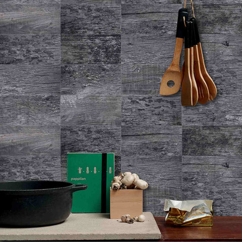 Retro PE Foam Tile Stickers for Kitchen Backsplash and Bathroom Walls Self Adhesive Easy to Clean Removable No Glue Residue Home Decor