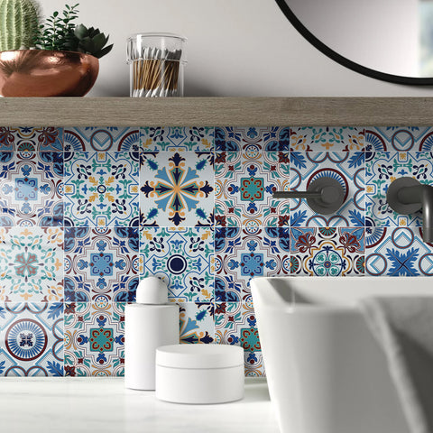 Ocean style: the artistic charm of tile stickers