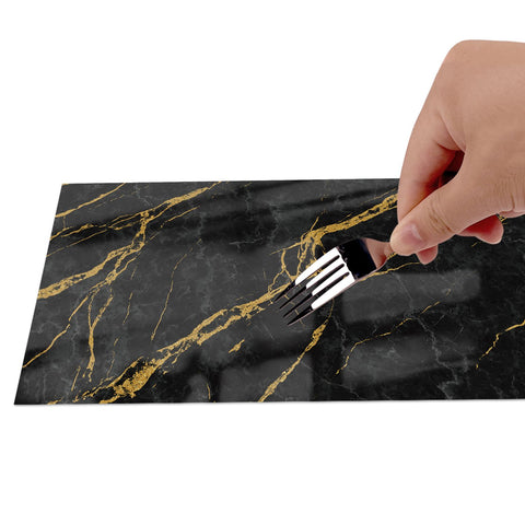 Peel and Stick Stone Tile Stickers for Custom Kitchen Backsplash and Bathroom Wall