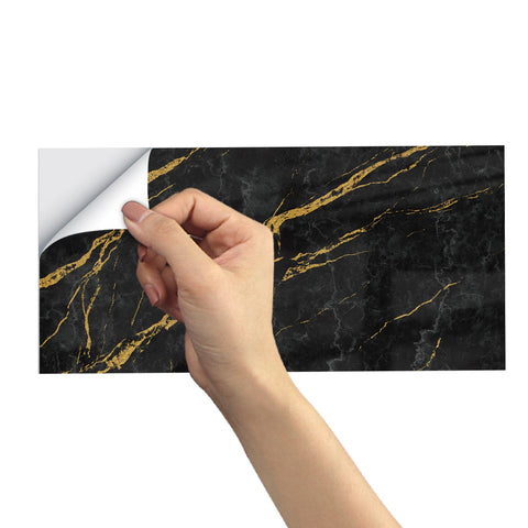 Peel and Stick Stone Tile Stickers for Custom Kitchen Backsplash and Bathroom Wall