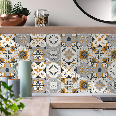 Modern simplicity: a fashionable choice for tile stickers