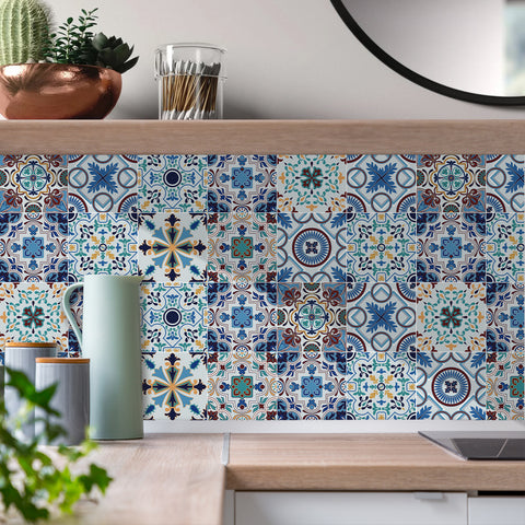 Ocean style: the artistic charm of tile stickers