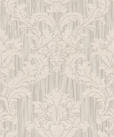 French aristocratic patterned forest wallpaper - elegant encounter with the beauty of the forest