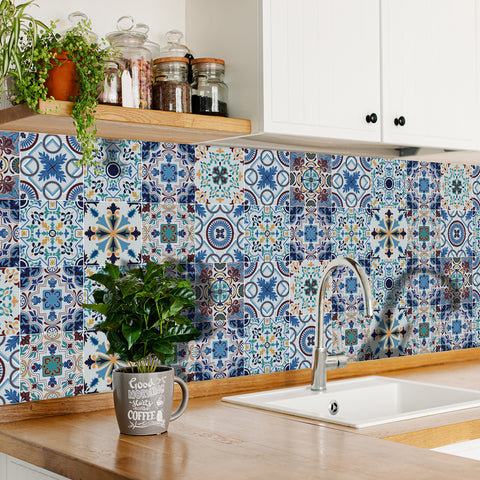 Ocean style: the artistic charm of tile stickers