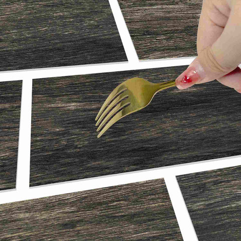Industrial Style PE Foam Tile Stickers for Home Decor Matte Texture Easy to Clean Self Adhesive Ideal for Kitchen Bathroom Walls and Stair Steps