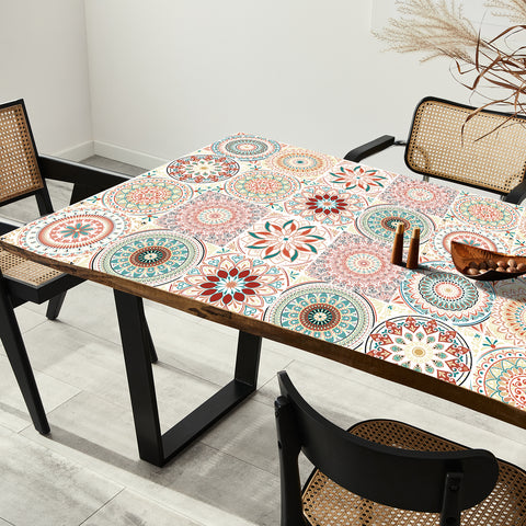 Retro Mandala: The artistic charm of tile stickers