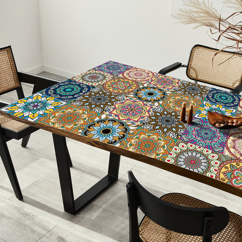 Exotic style: the artistic journey of tile stickers