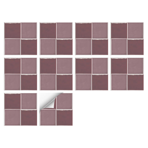 Dulan Natural Yellow Peel and Stick Tile Waterproof Provence Wall Stickers