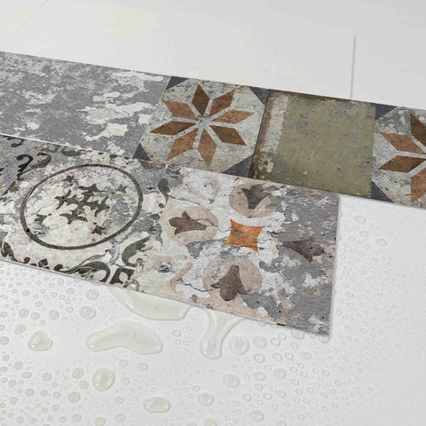 Heat-Insulating Adhesive Wall Tiles Elegant Frosted Design Waterproof and Perfect for Enhancing Kitchens Bathrooms and More