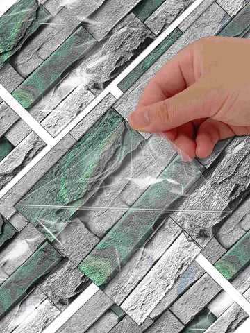 Waterproof Peel and Stick Floor Tiles for Home Decor, Kitchen, and Bathroom