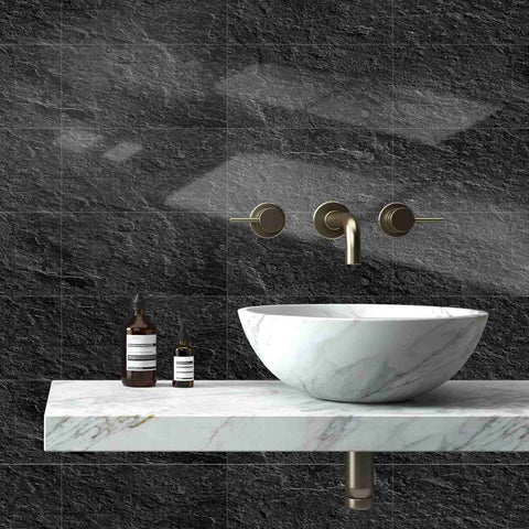 Texture Peel and Stick Tile for Kitchen Backsplash, Bathroom Walls, and Home Renovation
