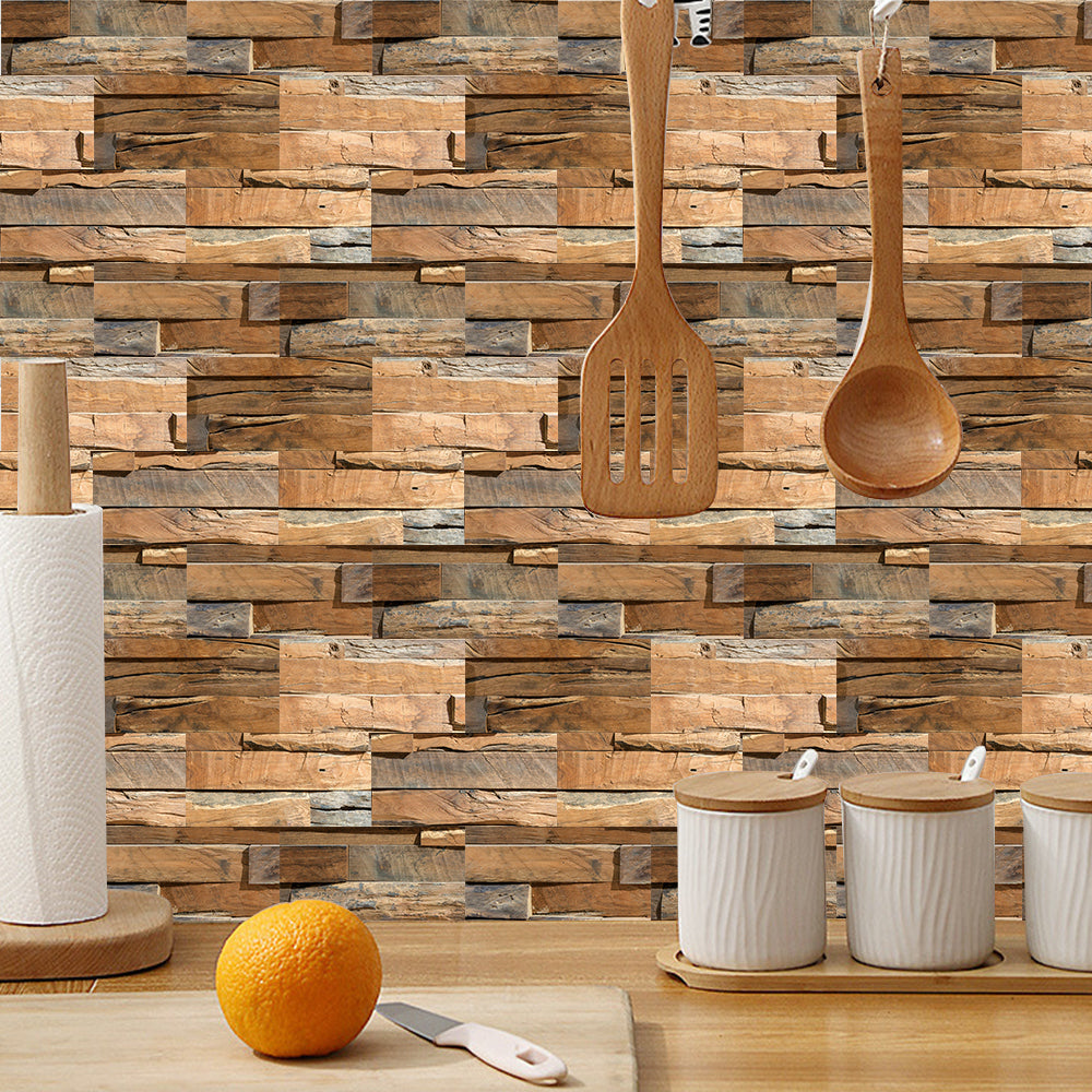 Vintage Sandalwood Texture Wallpaper for Study Remodeling for Kitchen Remodeling