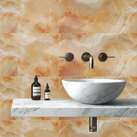 Tile Stickers for Effortless DIY Kitchen and Bathroom Decor with Waterproof Design