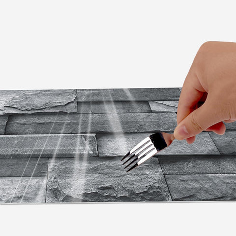 Stick on Wall Tiles for Kitchen, Bathroom, and Stairs, Versatile and Easy to Use