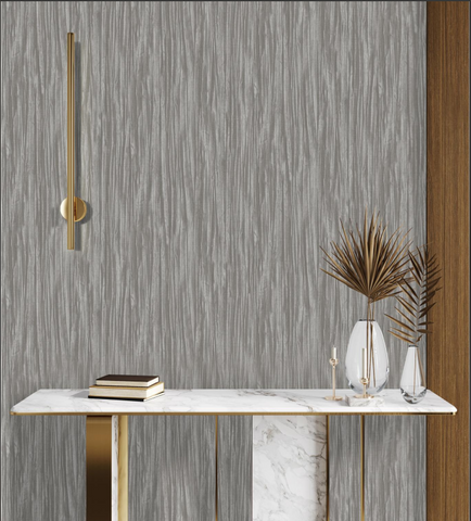 Pleated texture sense of striped forest wallpaper - the beauty of natural texture