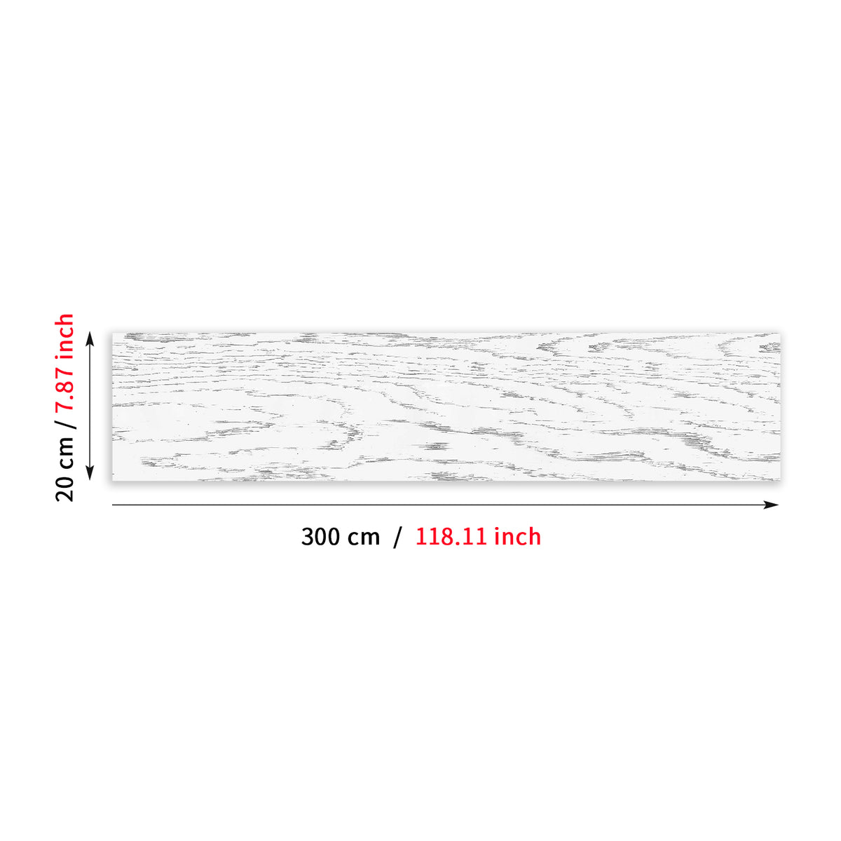 Whitewashed Oak Grain Wallpaper