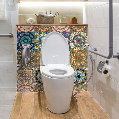 Exotic style: the artistic journey of tile stickers