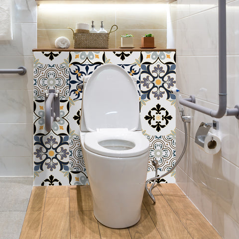 Fresh and elegant: the fashionable aesthetics of tile stickers