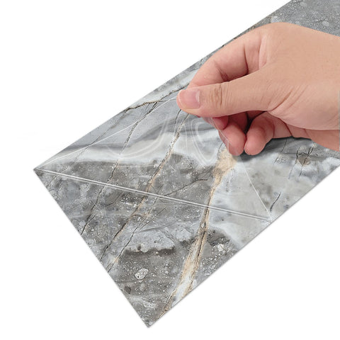 Stick on Wall Tiles for Bathroom Walls, Kitchen Backsplash, and Stairs Home Decor