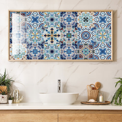 Ocean style: the artistic charm of tile stickers