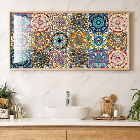 Exotic style: the artistic journey of tile stickers