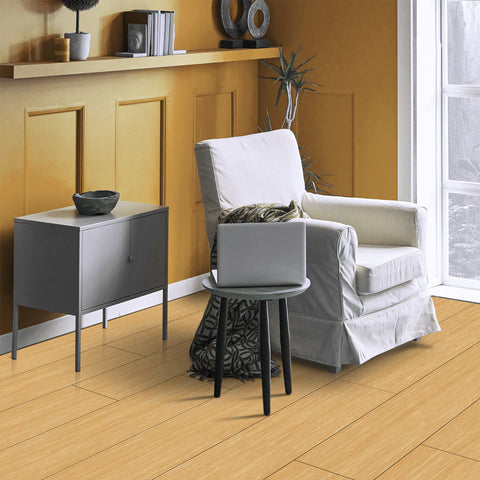 Realistic Wood Texture Vinyl Peel and Stick Floor Tile for Living Room
