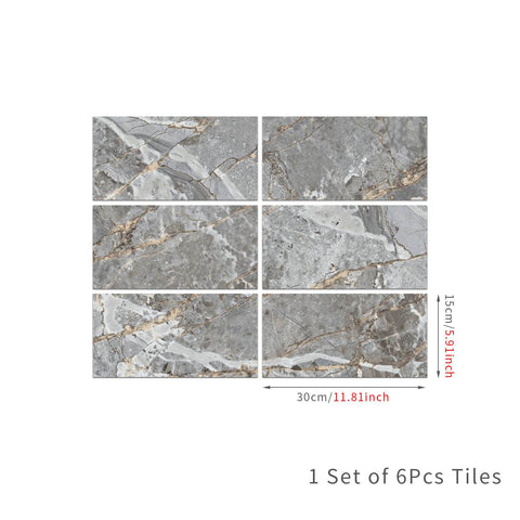 Stick on Wall Tiles for Bathroom Walls, Kitchen Backsplash, and Stairs Home Decor