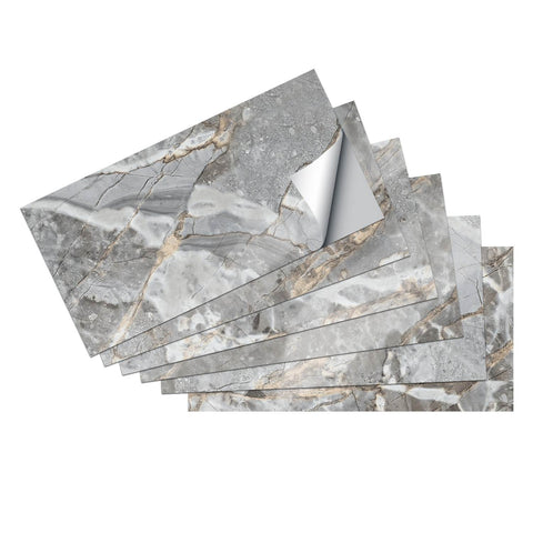 Stick on Wall Tiles for Bathroom Walls, Kitchen Backsplash, and Stairs Home Decor