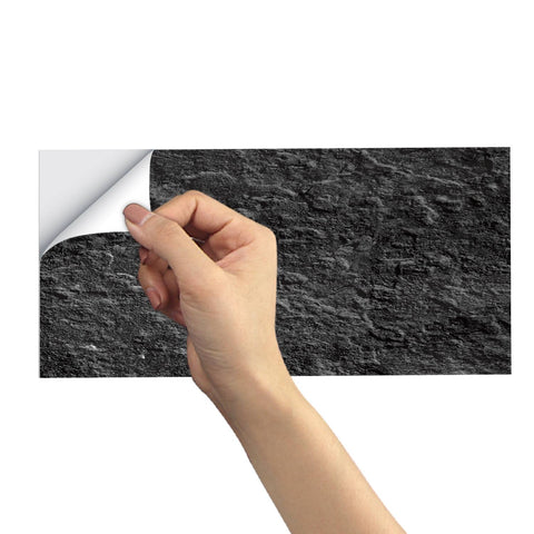 Texture Peel and Stick Tile for Kitchen Backsplash, Bathroom Walls, and Home Renovation