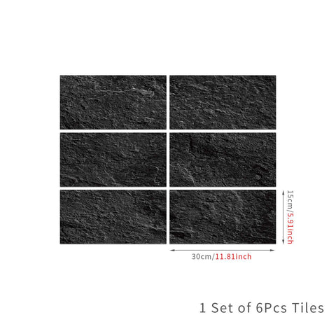 Texture Peel and Stick Tile for Kitchen Backsplash, Bathroom Walls, and Home Renovation