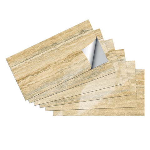 Retro Tile Stickers for Kitchen Backsplash, Bathroom Walls, Stairs, and Home Decor