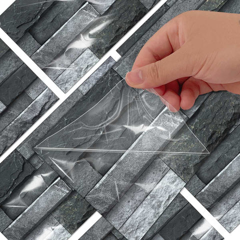 Stick on Tiles for Bathroom and Kitchen Walls, Waterproof and Durable for Long-lasting Style