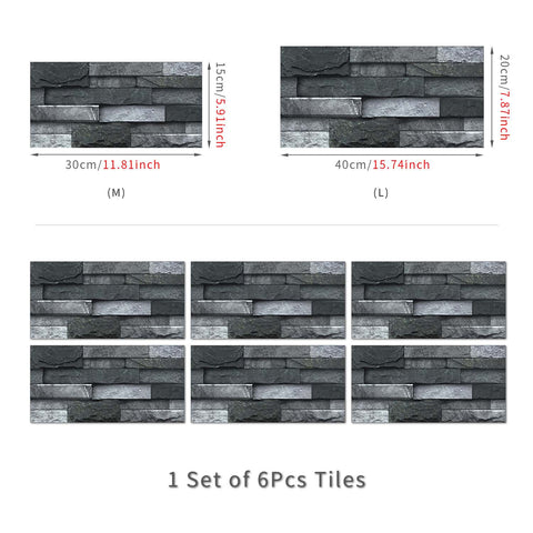 Stick on Tiles for Bathroom and Kitchen Walls, Waterproof and Durable for Long-lasting Style