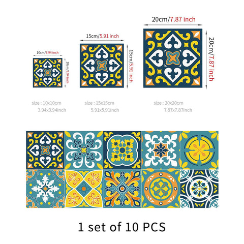 Black and white graphics Creative tile stickers