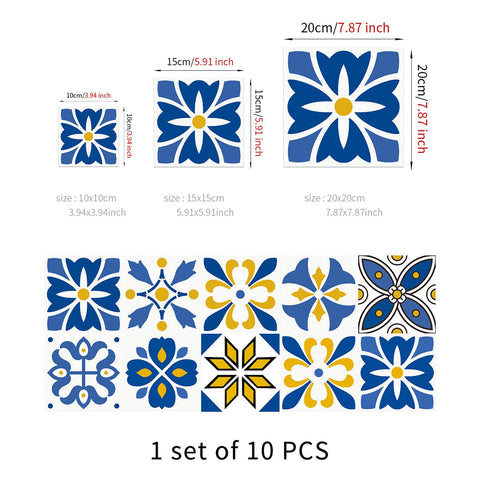 Black and white graphics Creative tile stickers