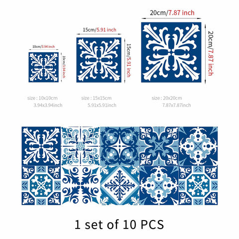 Black and white graphics Creative tile stickers