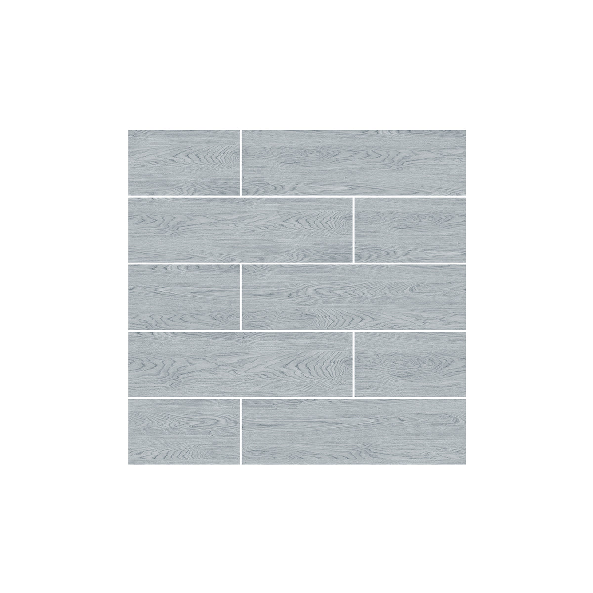 Light Gray Checked Marble Floor Stickers TIles 5pcs Peel and Stick Minimalist Modern
