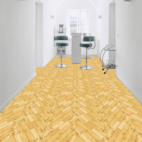 Warm Yellow Pine Laminate Flooring