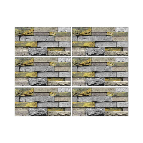Retro Tile Stickers for Stairs, Bathroom, and Kitchen Backsplash