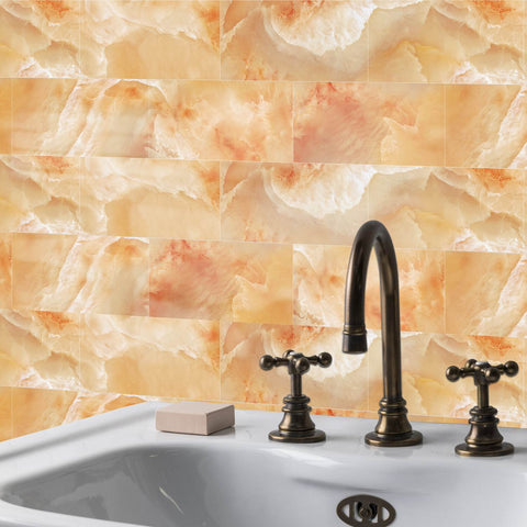 Tile Stickers for Effortless DIY Kitchen and Bathroom Decor with Waterproof Design