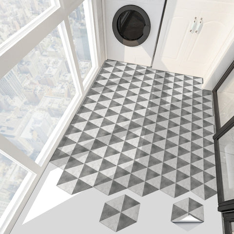 Unique geometric tiles: practical aesthetics, fresh and elegant