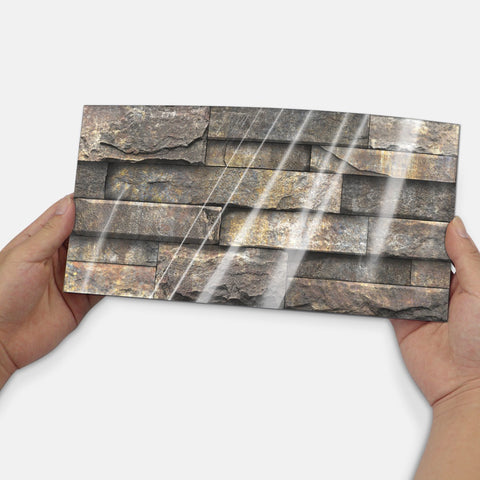 Tile Stickers Effect for Kitchen, Bathroom, and Home Decoration, Quick and Stylish Makeover
