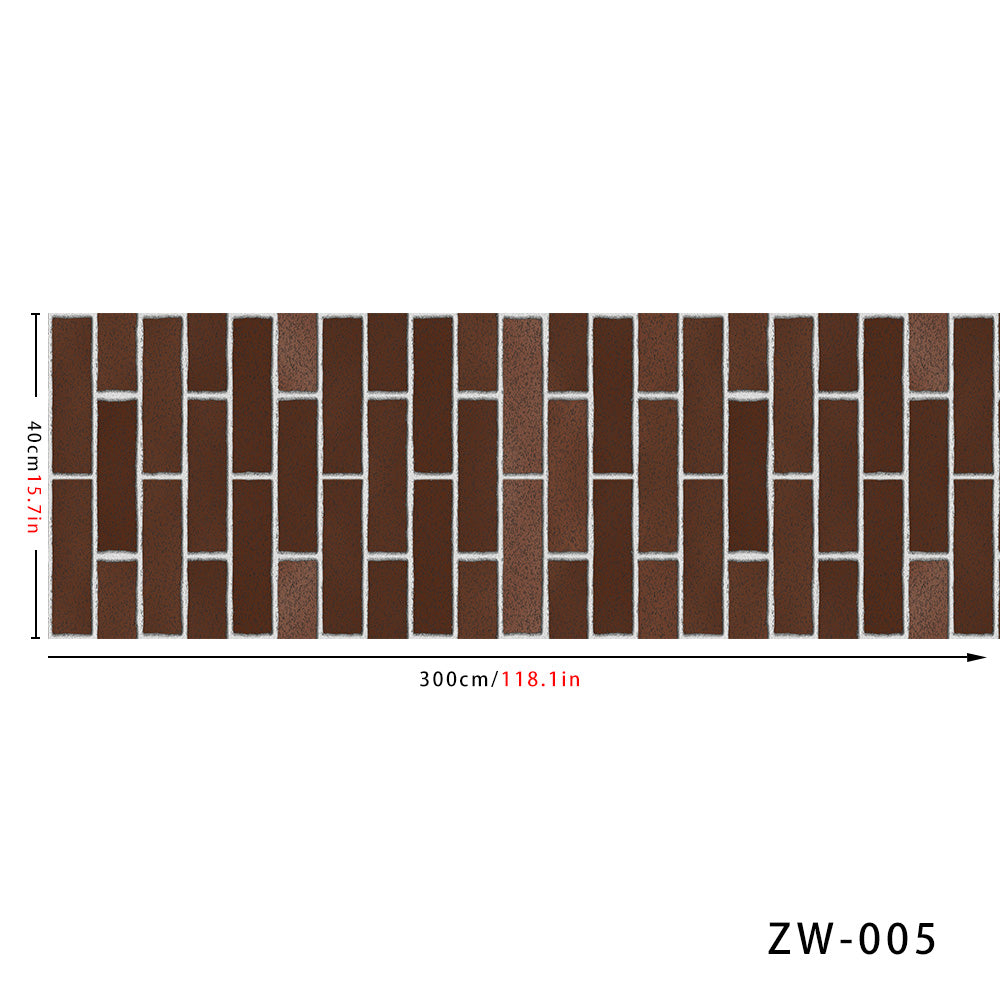 stone wallpaper size:15.7“×118.1”