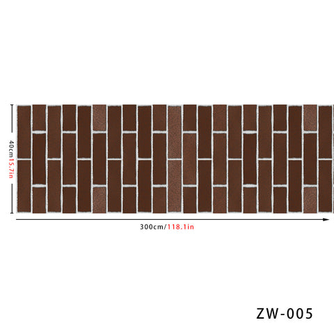 stone wallpaper size:15.7“×118.1”