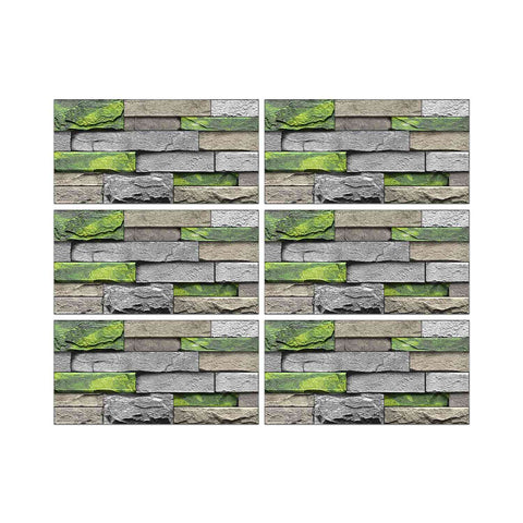 Retro Tile Stickers for Stairs, Bathroom, and Kitchen Backsplash