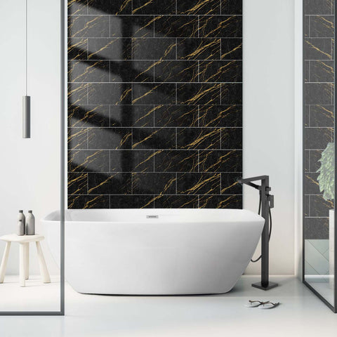 Peel and Stick Stone Tile Stickers for Custom Kitchen Backsplash and Bathroom Wall